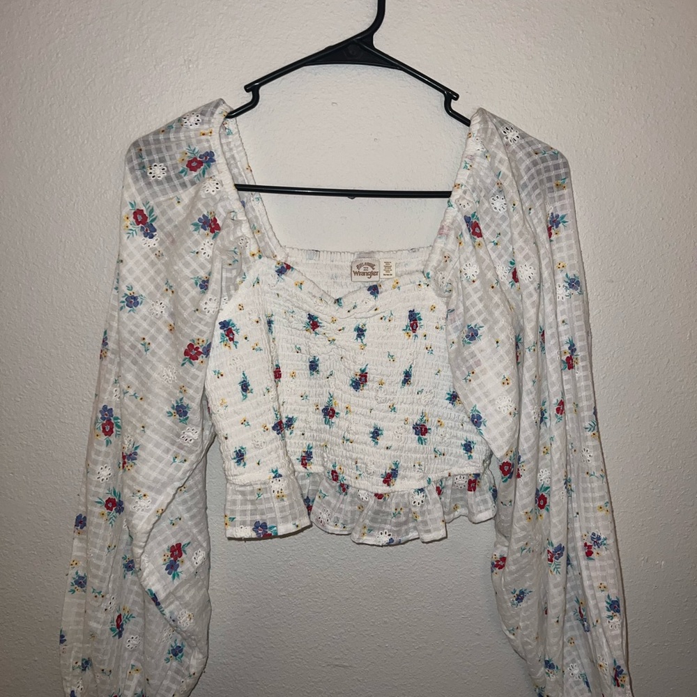Billabong x Wrangler Pretty Days Floral Long Sleeve Top - Picture 3 of 6